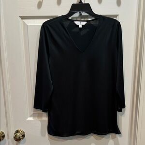Jean-Pierre Klifa Black V-Neck Too